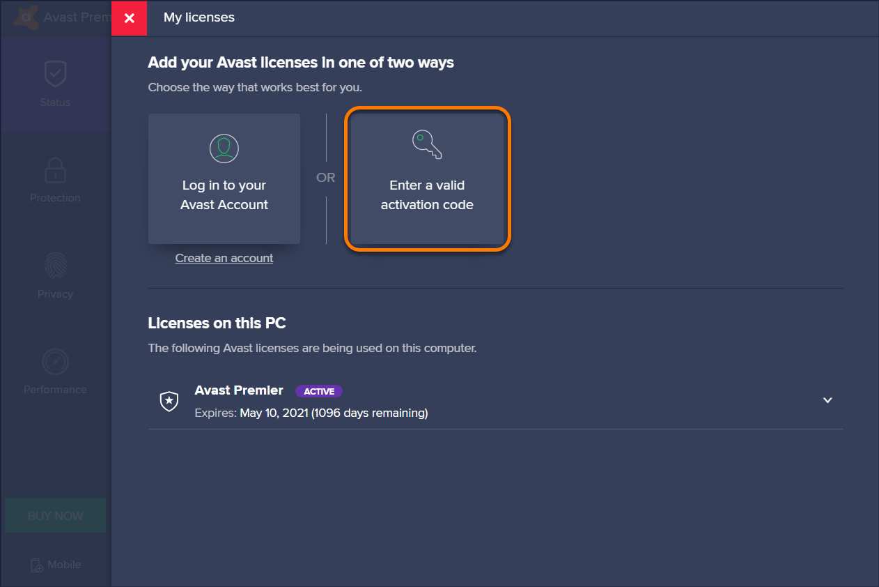 avast activation code 12.3 license file